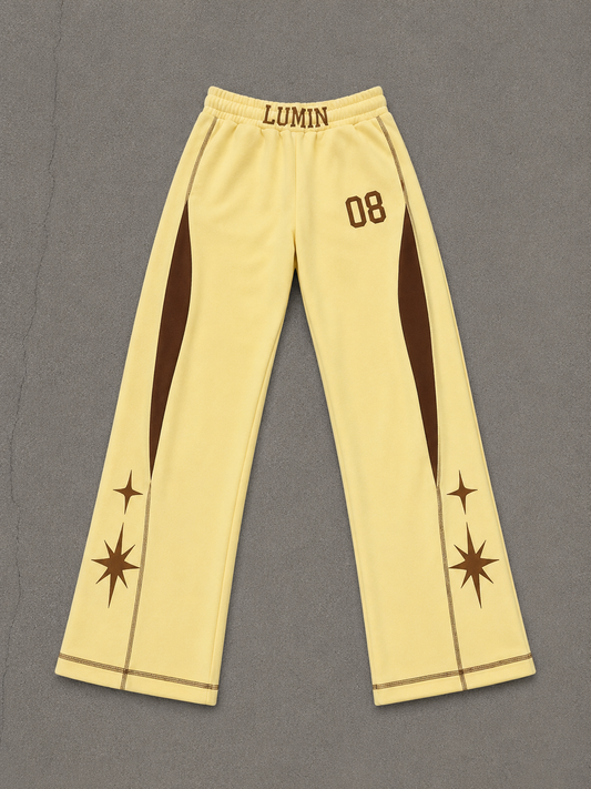 LUMIN YELLOW 08 SWEATPANTS