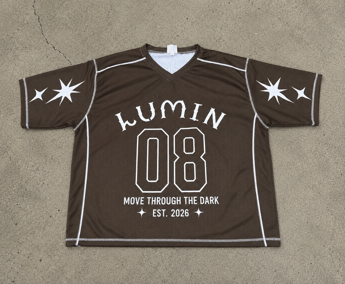 LUMIN COLLECTIVE BROWN 08 JERSEY